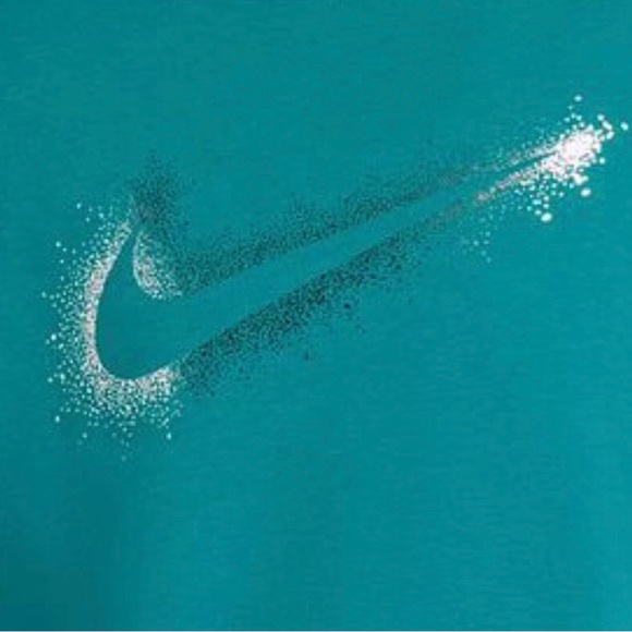 NWT-NIke Swoosh Stardust Graphic
Crewneck Sweatshirt -Bright Spruce-Size XL - Picture 2 of 4